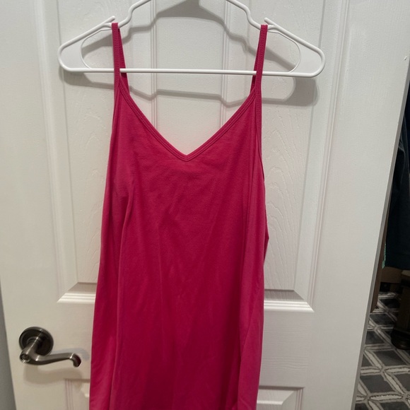 Women's Pink Tank Top - Picture 3 of 9